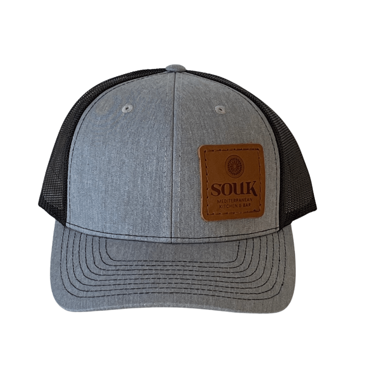 Smokey Bear Hat Patch Trucker Black/Grey